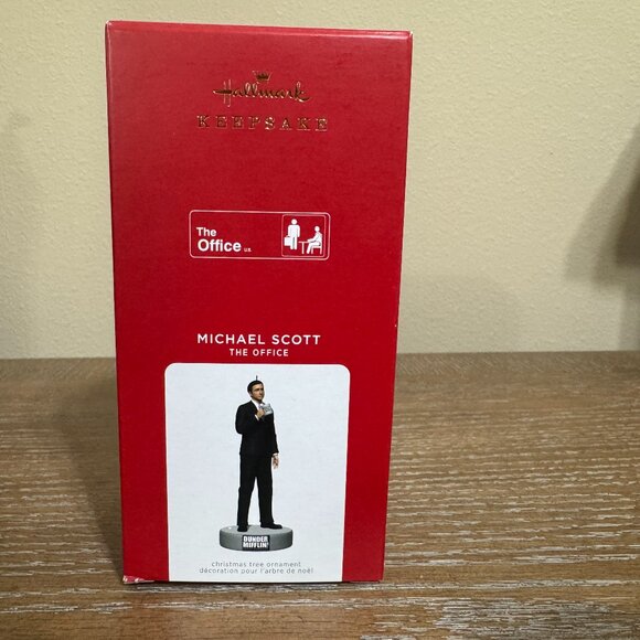 Hallmark Keepsake The Office Michael Scott 2021 Magic Sound New - Picture 1 of 4